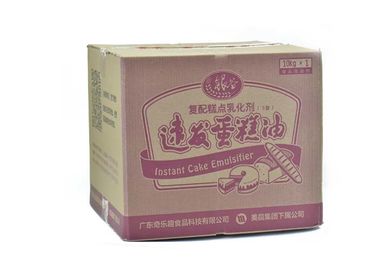 شیرینی امولسیفایر کیک فوری اسفنجی مواد غذایی به طول عمر مفید 10 کیلوگرم / کارتن جامد